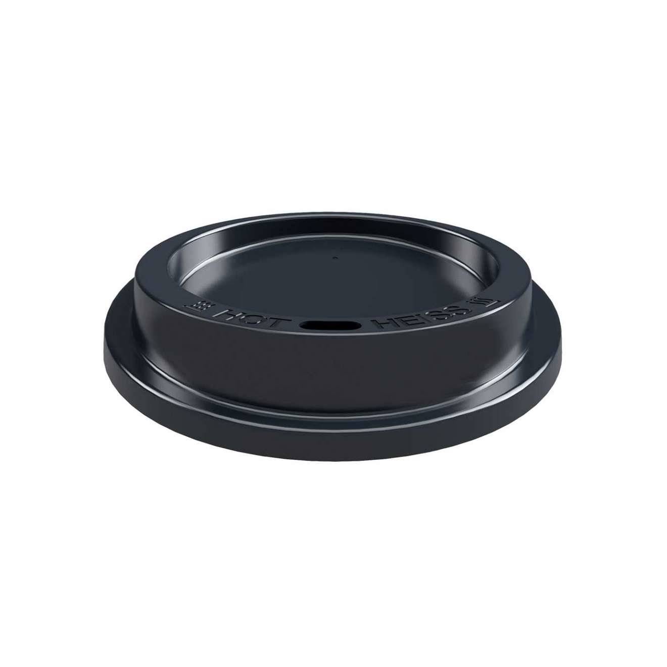 emissimo Coffee2go Deckel zu Mehrweg Becher schwarz Ø 80mm