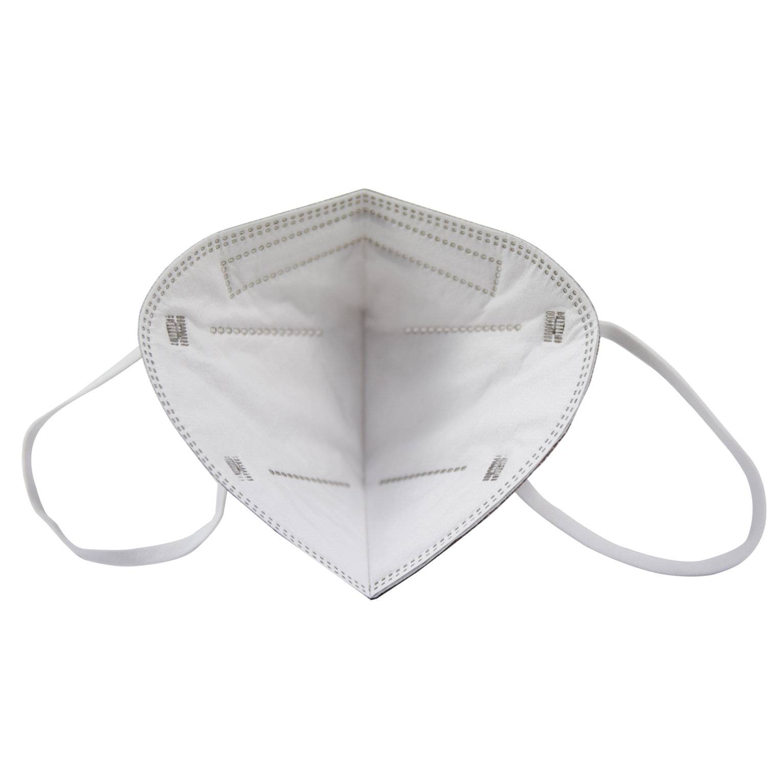 emissimo Atemschutzmaske BSWAY Grau, Klasse FFP2 ohne Ventil, EN 149 Faltmaske, einzeln verpackt