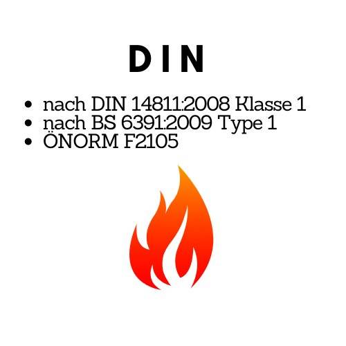 OSW FIRE Feuerwehrschlauch 15m OSW FIRE L1 B-Schlauch, 3 Zoll - 75mm mit LM-Storz-Druckkupplung