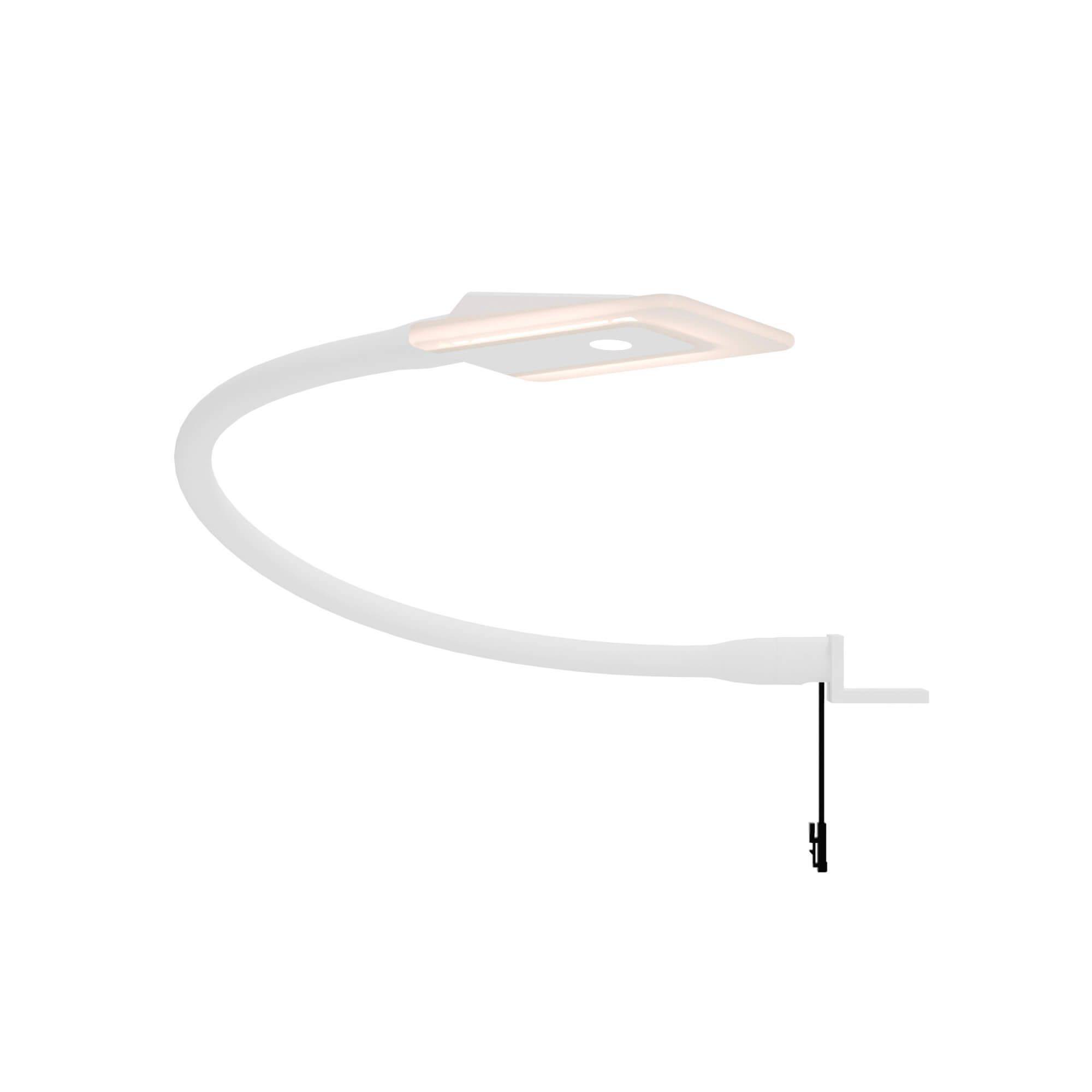 kalb | Diora LED Bettleuchte mit flexiblem Schwanenhals und Dual-Lichtfunktion Leseleuchte Nachttischlampe