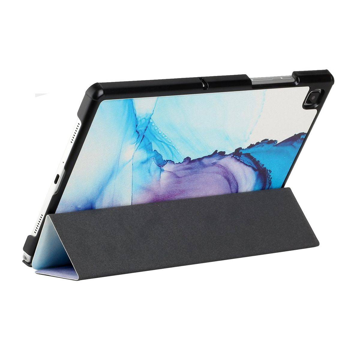 Für Samsung Galaxy Tab A7 10.4 2020 T500 / T505 3folt Wake UP Smart Cover Etuis Hülle Case Schutz Motiv 2