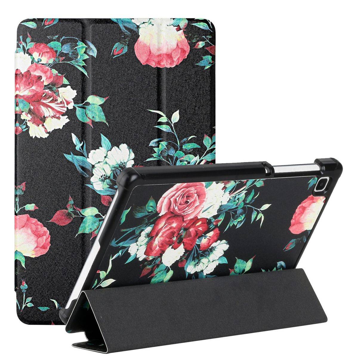 Für Samsung Galaxy Tab A7 Lite 8.7 T220 / T225 3folt Wake UP Smart Cover Etuis Hülle Case Schutz Motiv 7