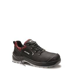 742131 Elten Lena GTX Black-Red Gr. 39 Low, Si-Halbschuh EN ISO 20345 S3 CI/SRC