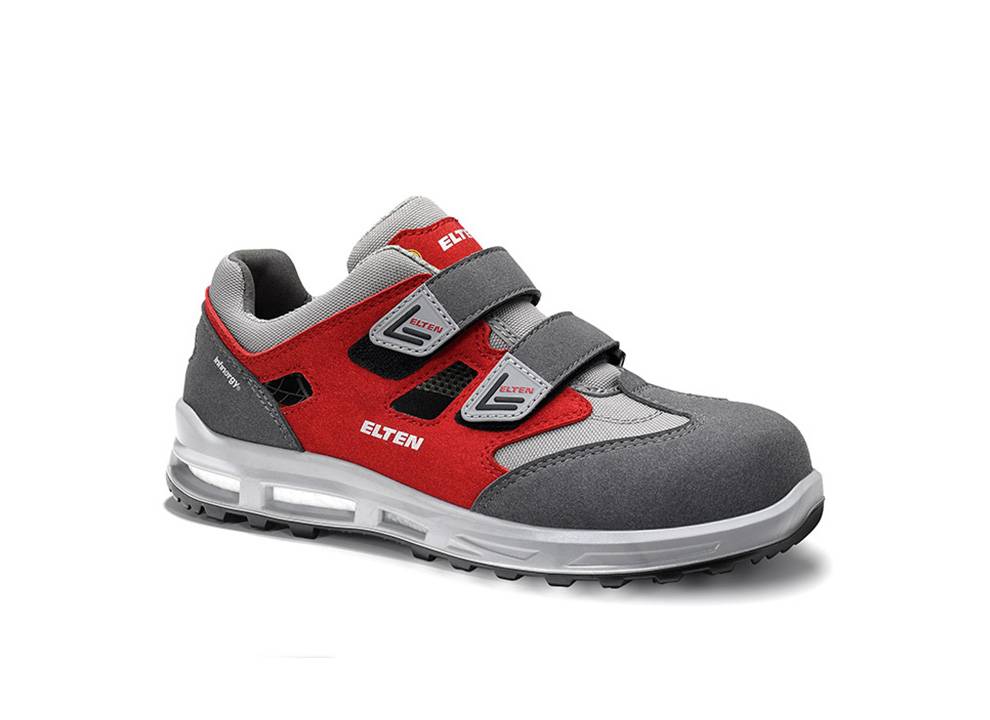 Sicherheitssandale TRAVIS XXT grey-red Easy ESD S1, Gr. 36