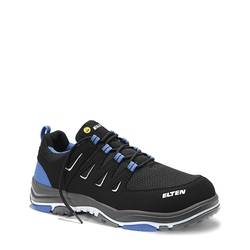 7273102 Elten William Blue Low ESD Gr.42 Si-Halbschuh EN ISO 20345 S1P SRC