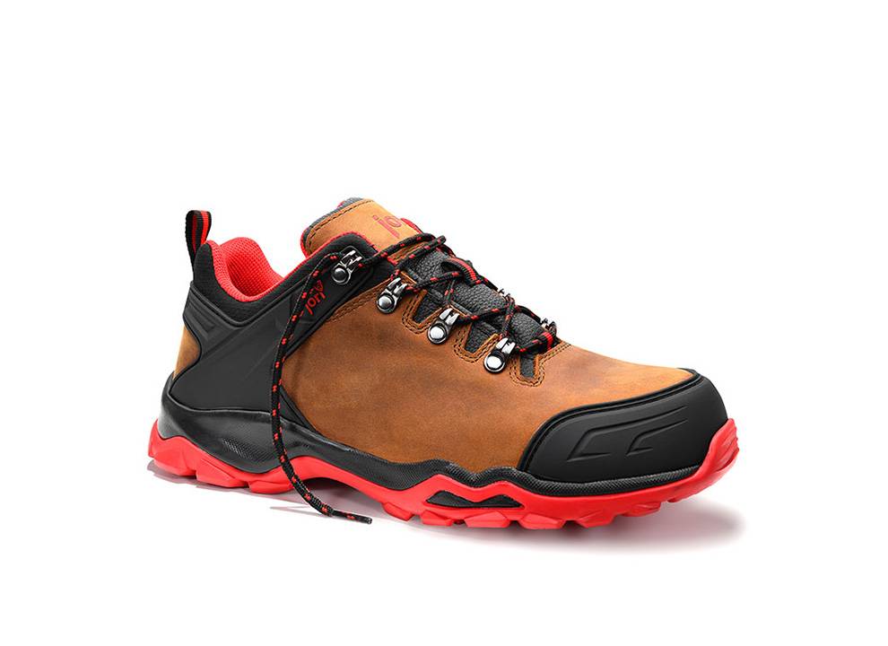 Sicherheitshalbschuh jo_POWERFUL brown Low S3S, Gr. 48