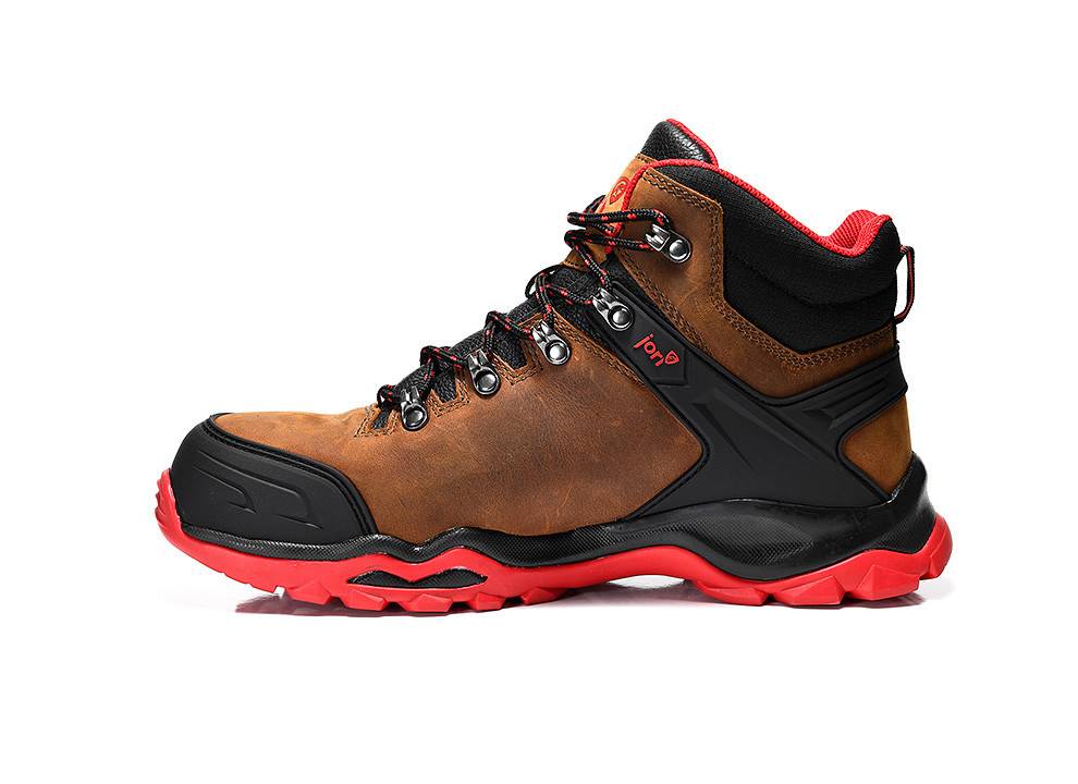 Sicherheitsschnürstiefel jo_POWERFUL brown Mid S3S, Gr. 48