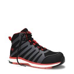 16021 jo Rapid Black-Red Mid Gr. 36 Si-Stiefel EN ISO 20345 S3 HRO/SRC ESD Form