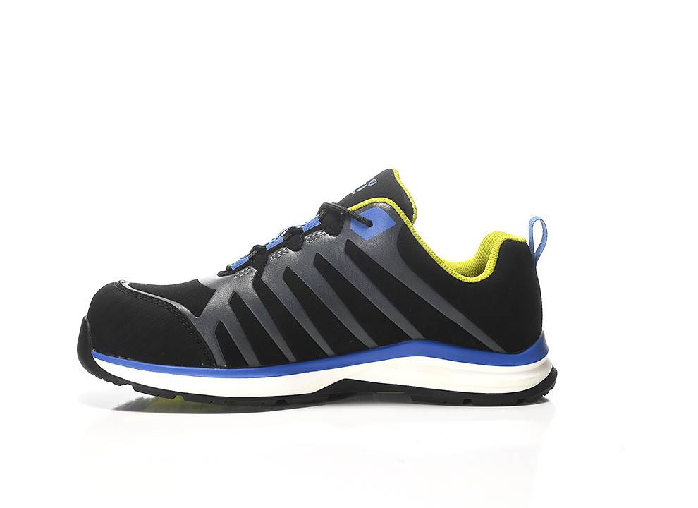 Sicherheitshalbschuh jo_RAPID blue-yellow Low ESD S3S, Gr. 46