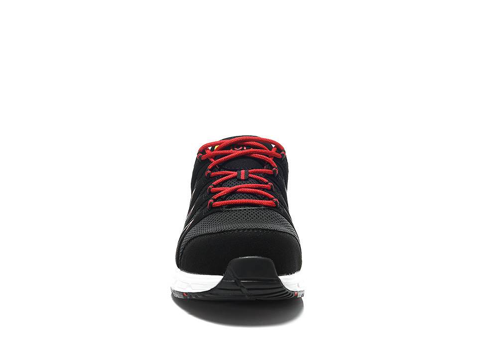 Sicherheitshalbschuh jo_SPEEDY black-red Low ESD S1PS, Gr. 48