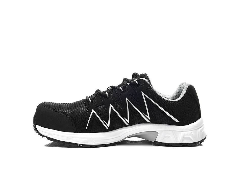 Sicherheitshalbschuh jo_SPEEDY black-silver Low ESD S3S, Gr. 46