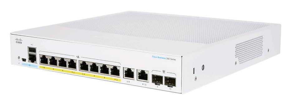 Cisco Business 250 Series CBS250-8PP-D - Switch - L3 - Smart - 8 x 10/100/1000 (PoE+)