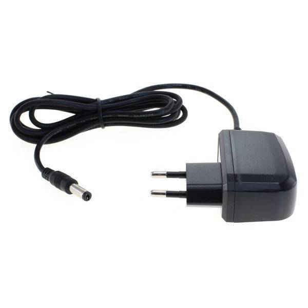 AccuCell Netzteil 100-240V - Output 12V/600mA - 5,5x2,1mm Stecker - schwarz