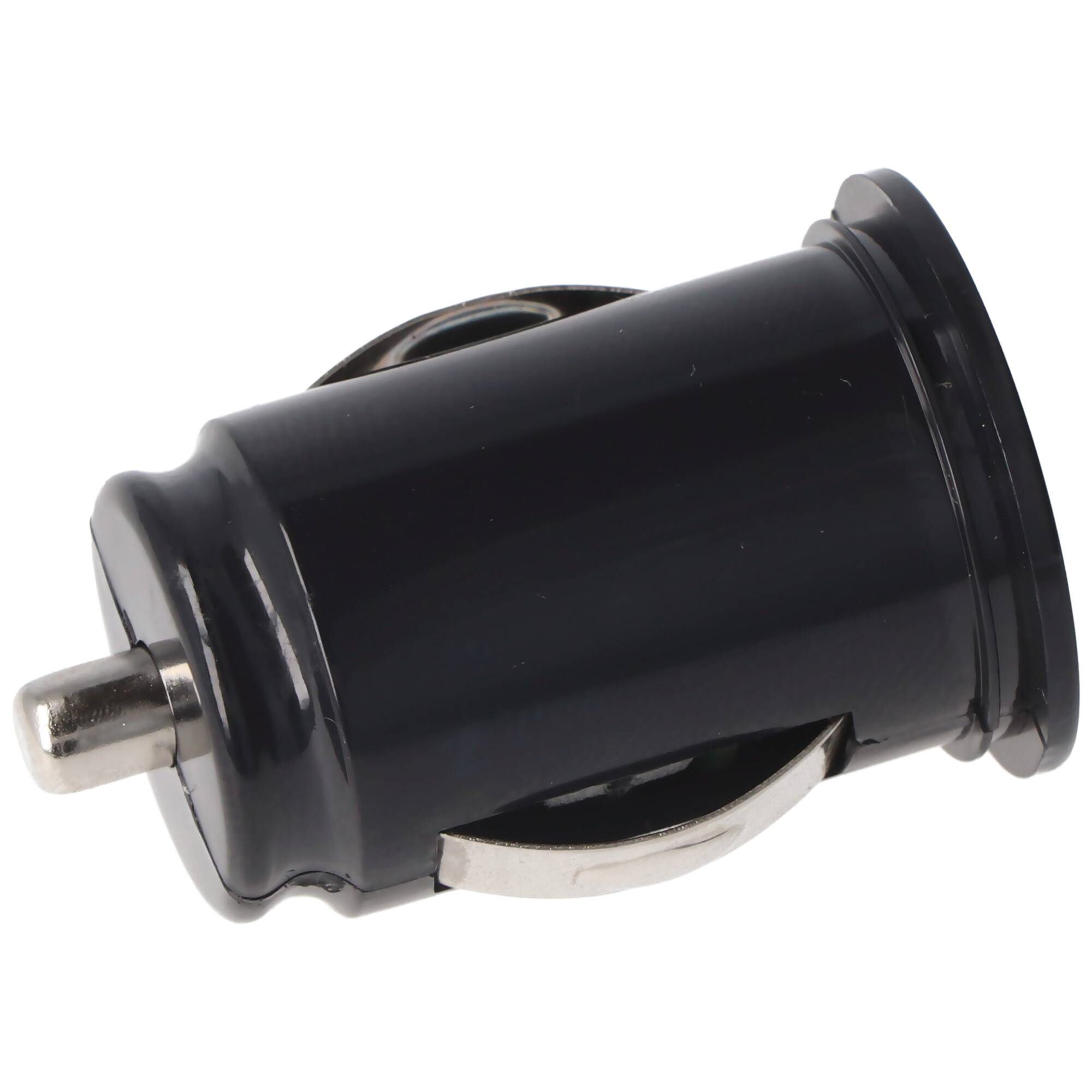 AccuCell KFZ-Ladeadapter USB - Dual USB - 2,1A - schwarz - TINY