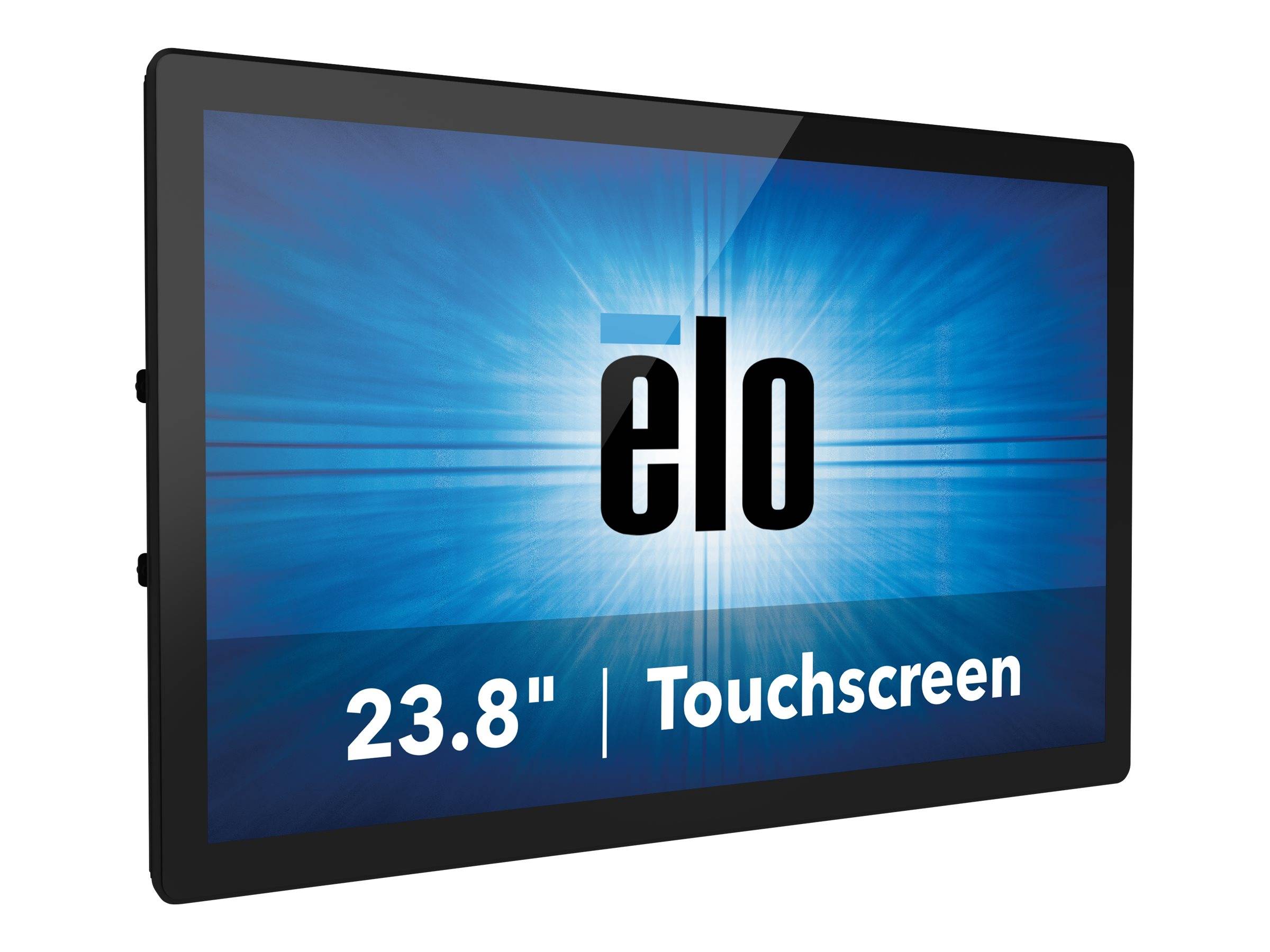 Schwarzes 23,8-Zoll-Touchscreen-Display mit 