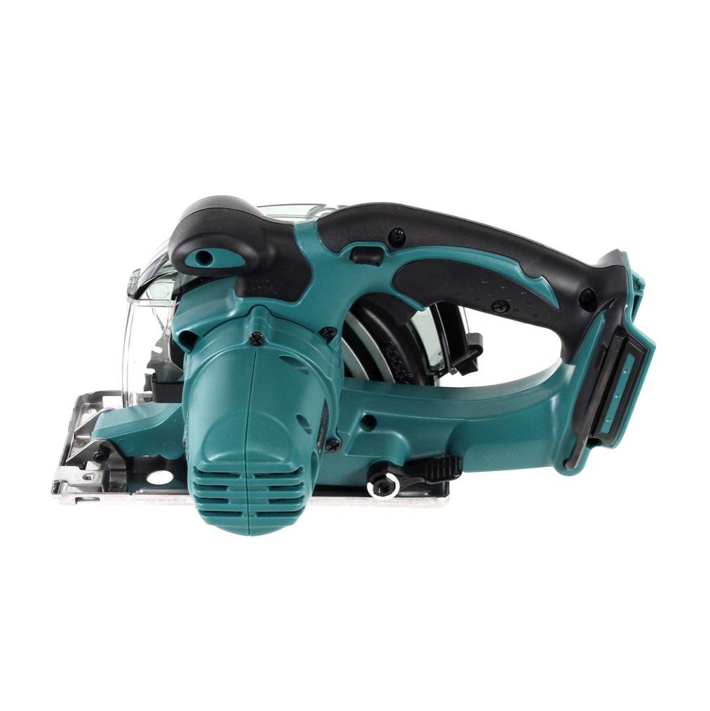 Makita DCS 552 G1 18 V Akku Metall Handkreissäge 136 mm + 1x 6,0 Ah Akku + Sägeblatt und Schutzbrille - ohne Ladegerät