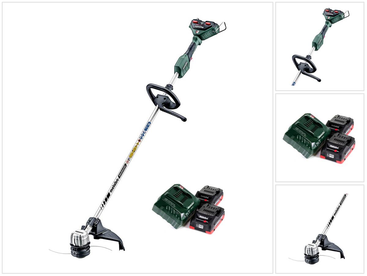 Metabo FSD 36-18 LTX BL 40 Akku Freischneider 36 V ( 2x 18 V ) Rundgriff Brushless + 2x Akku 4,0 Ah + Ladegerät