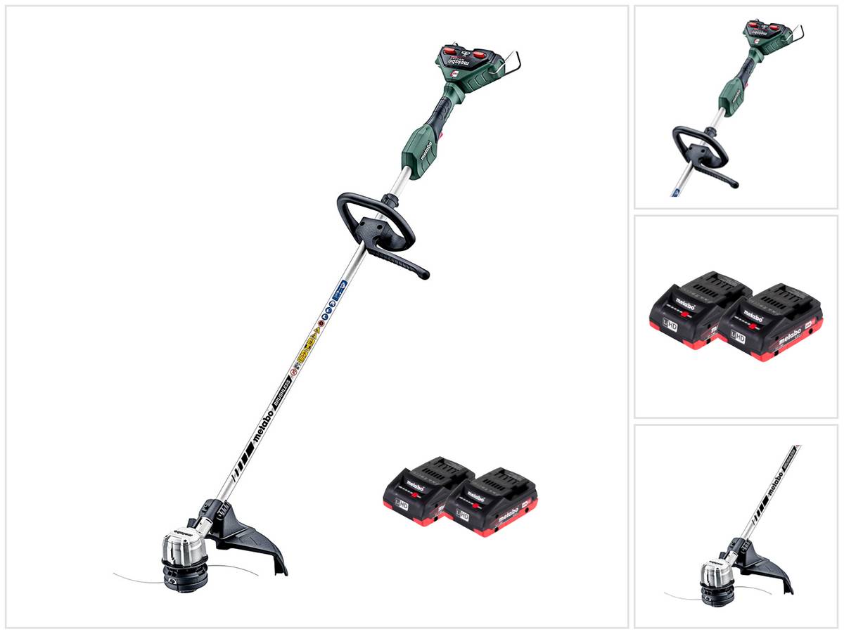 Metabo FSD 36-18 LTX BL 40 Akku Freischneider 36 V ( 2x 18 V ) Rundgriff Brushless + 2x Akku 4,0 Ah - ohne Ladegerät