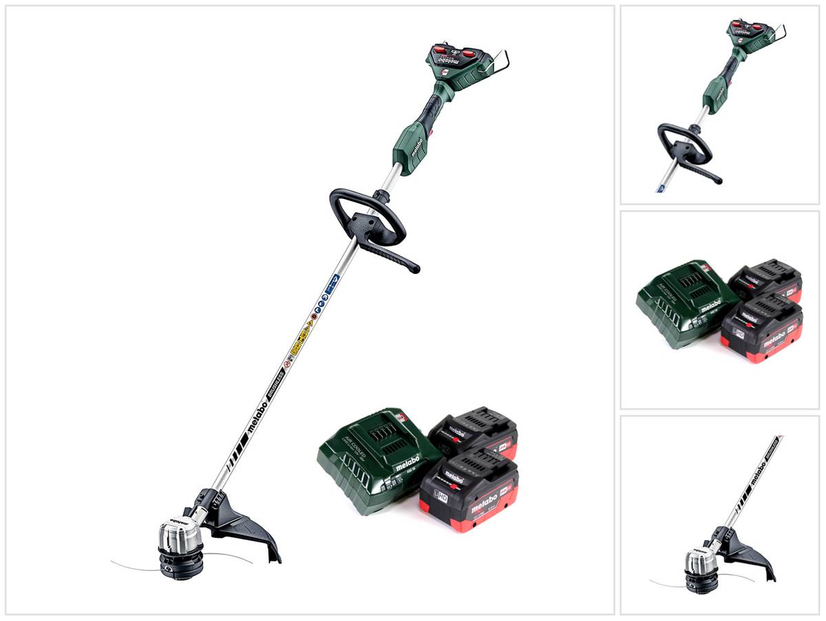 Metabo FSD 36-18 LTX BL 40 Akku Freischneider 36 V ( 2x 18 V ) Rundgriff Brushless + 2x Akku 5,5 Ah + Ladegerät