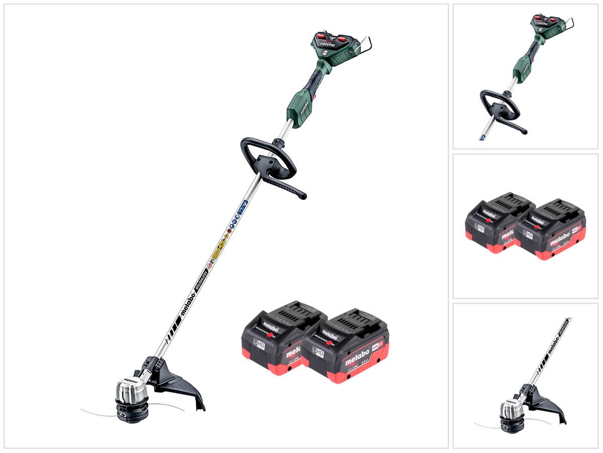 Metabo FSD 36-18 LTX BL 40 Akku Freischneider 36 V ( 2x 18 V ) Rundgriff Brushless + 2x Akku 5,5 Ah - ohne Ladegerät