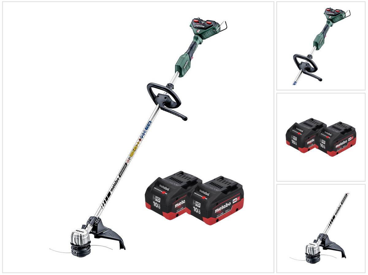 Metabo FSD 36-18 LTX BL 40 Akku Freischneider 36 V ( 2x 18 V ) Rundgriff Brushless + 2x Akku 10,0 Ah - ohne Ladegerät