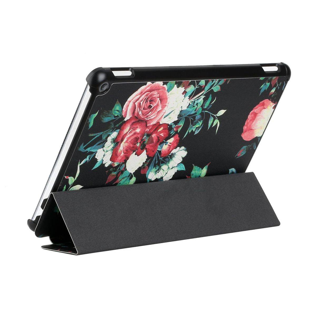 Für Amazon Kindle Fire HD10 / HD10 Plus 2021 3folt Wake UP Smart Cover Etuis Hülle Case Schutz Motiv 3
