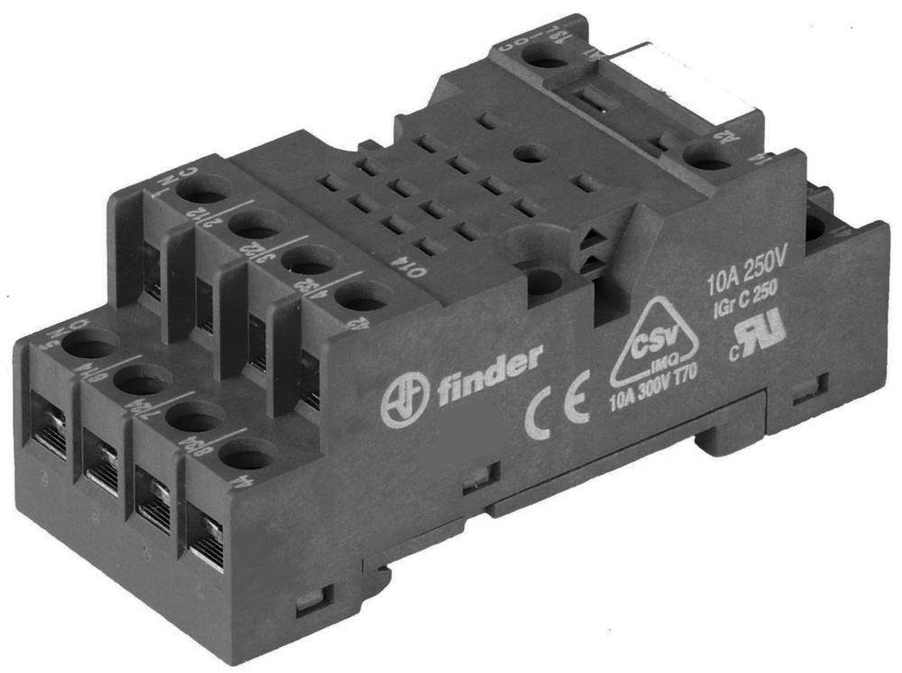 10 Stk. Finder Schraubfassung 94.74.0