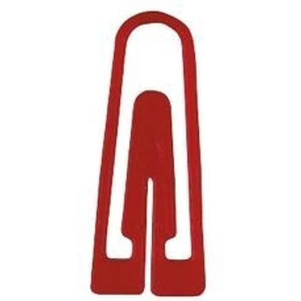 Briefklammern 26mm Kunststoff dreieckig VE=1000 Stück rot