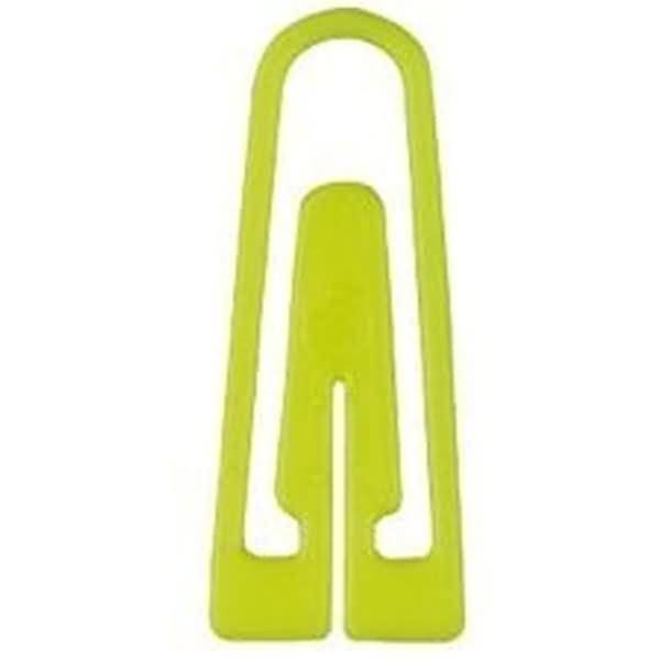 Briefklammern 26mm Kunststoff dreieckig VE=1000 Stück gelb