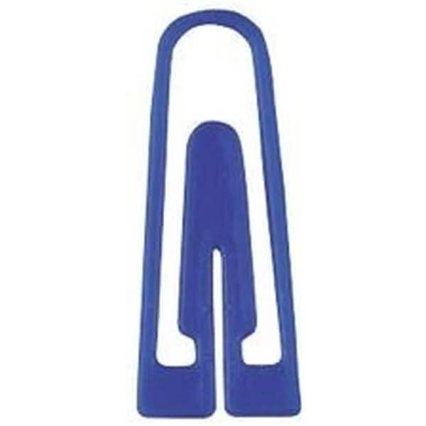 Briefklammern 26mm Kunststoff dreieckig VE=1000 Stück dunkelblau