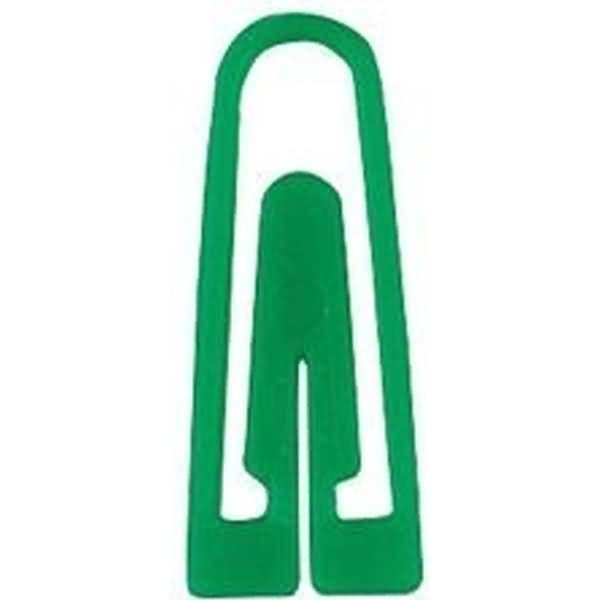 Briefklammern 26mm Kunststoff dreieckig VE=1000 Stück dunkelgrün