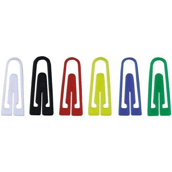 Briefklammern 26mm Kunststoff dreieckig VE=1000 Stück sortiert