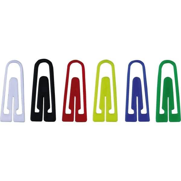 Briefklammern 26mm Kunststoff dreieckig VE=100 Stück sortiert