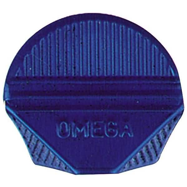 Eckenklammern Aluminium lackiert VE=1000 Stück dunkelblau