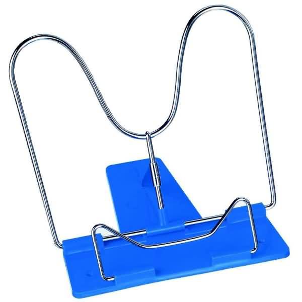 Buchständer Kunststoff blau