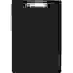 Klemmbrett A4 kunststoffüberzogen schwarz