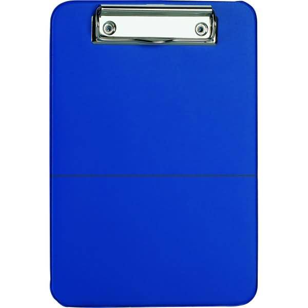 Klemmbrett A5 kunststofüberzogen dunkelblau