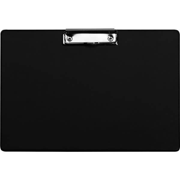 Klemmbrett A4 quer kunststoffüberzogen schwarz