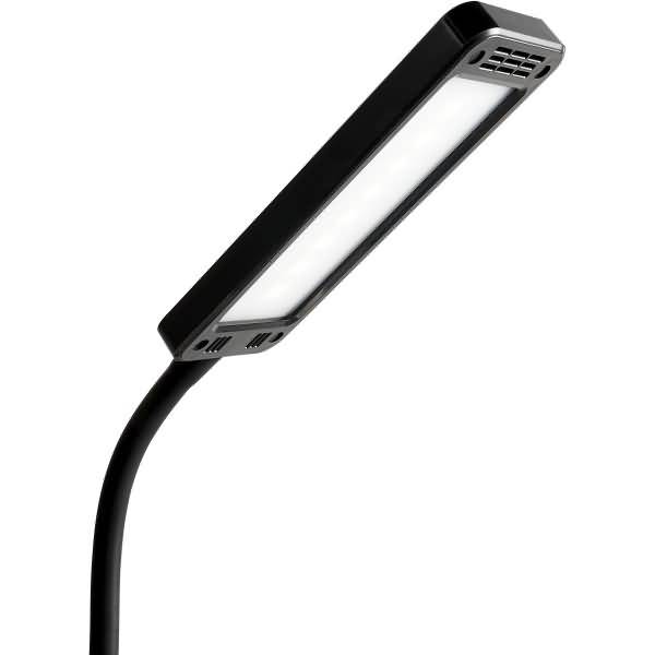 LED-Schreibtischleuchte schwarz