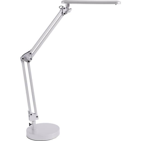 LED-Schreibtischleuchte 963 mit Fuß silber