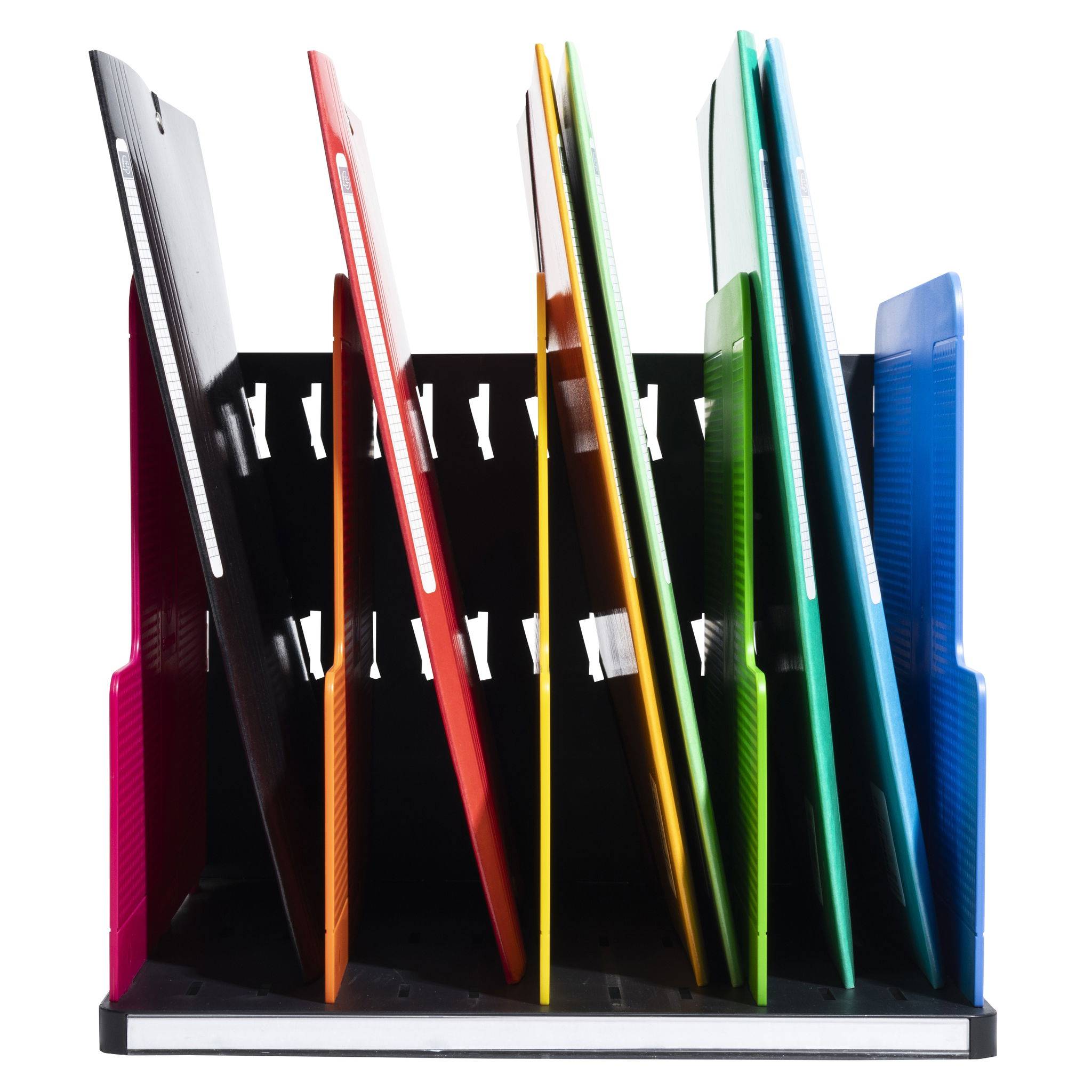 Exacompta MODULOTOP vertikaler Sorter + 5 Trennplatten, , Regenbogen, 390914D