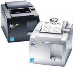 Star TSP143IIIBI2 WT, BT, 8 Punkte/mm (203dpi), Cutter, weiß Bondrucker, Thermodirekt (zweifarbig), 8 Punkte/mm