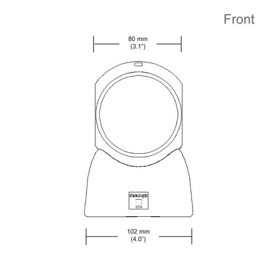 HONEYWELL MS7120 Orbit - Barcode-Scanner - Desktop-Gerät
