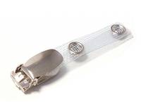 Evolis IDS 16 R - Namensschild-Clip - Grau - 100 Stück(e) - Metall - Metal suspe