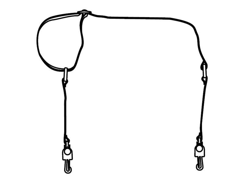 Zebra - Zusätzlicher stabile Schulterriemen mit