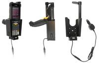 Brodit Active holder with cig-plug for Zebra MC9300, Handy/Smartphone, Aktive Halterung, Auto/Innenbereich, Schwarz