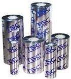 Thermotransferbänder, TSC, 8050-SWX, Wachs, 83mm, 450m, Außen, Schwarz Thermotransferband, TSC, 8050-SWX, Wachs, Rollenb