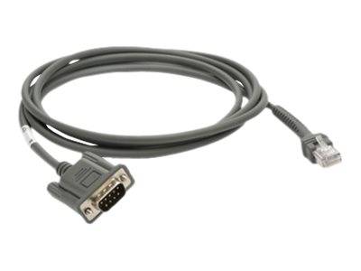 Zebra Kabel seriell - DB-9 (W) zu RJ-45 (M) - 2.13 m - für Symbol LS2208