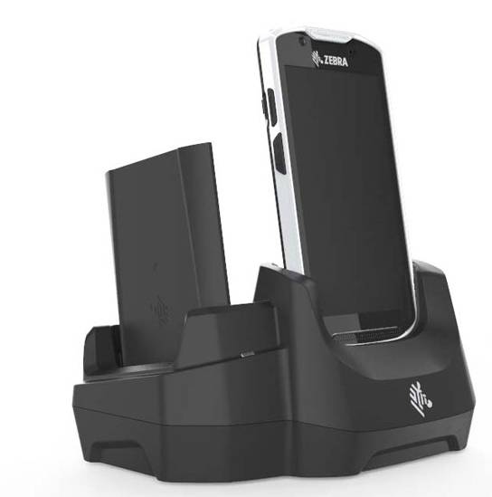 Zebra Single slot cradle with 2nd spare battery charging slot kit - Docking Cradle (Anschlußstand)