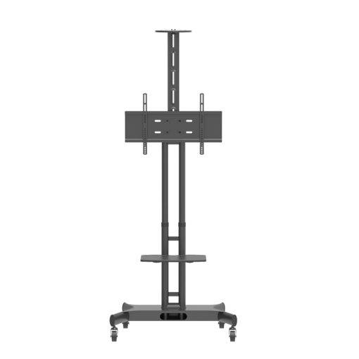 HAGOR HP Twin Stand - Wagen - für LCD-Anzeige/Kamera - Schwarz - Bildschirmgröße: 81.3-139.7 cm (32"-55")